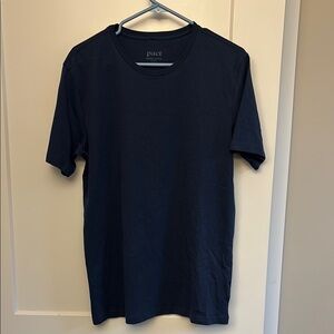 Pact Men's Softspun Crewneck Navy Blue T-Shirt